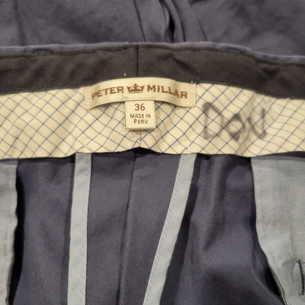 Peter Millar Size 38 Blue 9in Casual Shorts